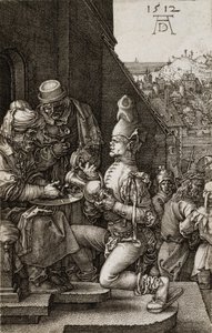 Pilate se Lavant les Mains de La Passion - Albrecht Dürer