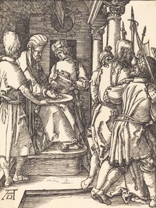 Pilate se lavant les mains, probablement vers 1509-1510
