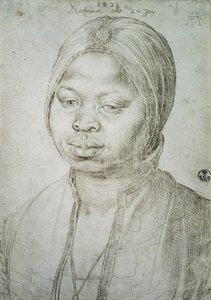 Portrait de Catherine, la mulâtresse du Portugais Bradao, 1521