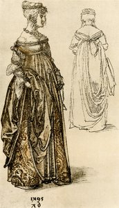 Dame vénitienne élégante - Albrecht Dürer