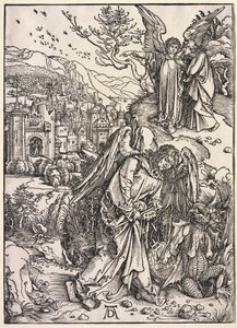 Révélation de Saint Jean : Ange avec la clé de l