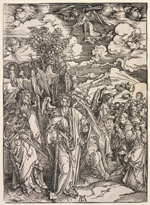 Révélation de Saint Jean : Quatre anges retenant les vents, 1511 - Albrecht Dürer