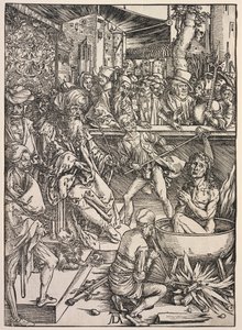 Révélation de Saint Jean : Martyre de Saint Jean - Albrecht Dürer