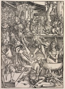 Révélation de Saint Jean : Martyre de Saint Jean - Albrecht Dürer