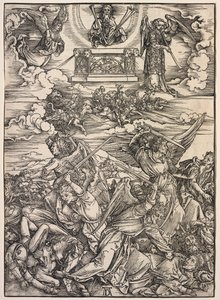 Révélation de Saint Jean : Les quatre anges destructeurs - Albrecht Dürer