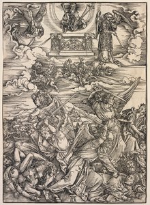 Révélation de Saint Jean : Les quatre anges destructeurs, 1511 - Albrecht Dürer