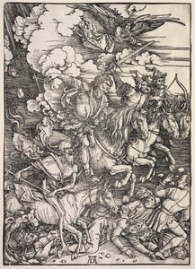 Révélation de Saint Jean : Les quatre cavaliers - Albrecht Dürer