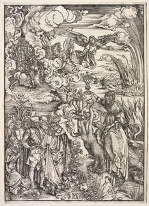 Révélation de Saint Jean : La Femme de Babylone, 1511 - Albrecht Dürer