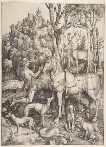 Saint Eustache, vers 1501 - Albrecht Dürer