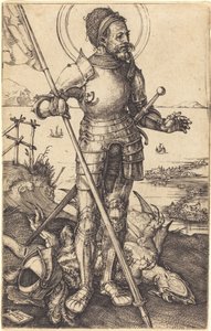 Saint Georges debout - Albrecht Dürer