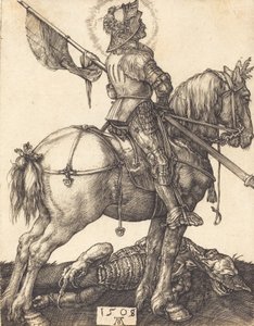 Saint Georges à cheval, 1508 - Albrecht Dürer