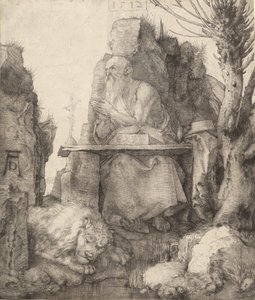 Saint Jérôme près du saule pollard, 1512 - Albrecht Dürer
