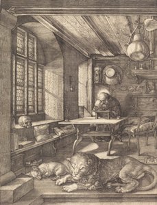 Saint Jérôme dans son étude, 1514 - Albrecht Dürer
