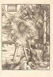 Saint Jean dévorant le livre - Albrecht Dürer