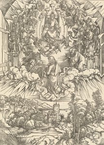 Saint Jean devant Dieu et les Anciens, 1498 - Albrecht Dürer