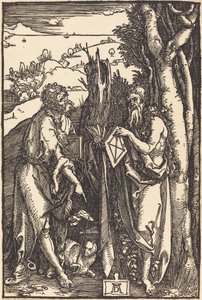 Saint Jean-Baptiste et Saint Onuphre - Albrecht Dürer