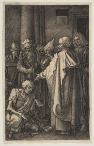 Saint Pierre et Saint Jean à la porte du Temple, de La Passion, 1513