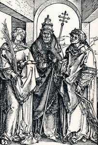 Saints Étienne, Sixte et Laurent - Albrecht Dürer