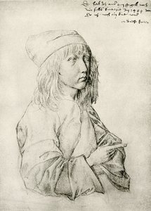 Autoportrait de Dürer à treize ans