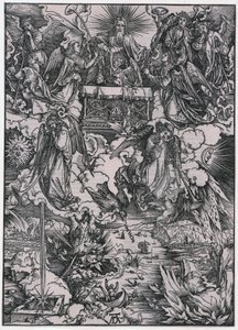 Sept anges aux trompettes, figure VI, planche 8 de la série «L