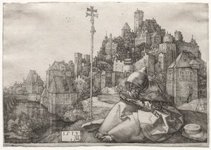 Saint Antoine Lisant, 1519 - Albrecht Dürer