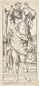 Saint Christophe - Albrecht Dürer