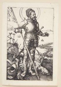 Saint Georges à pied - Albrecht Dürer