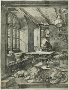 Saint Jérôme dans son étude - Albrecht Dürer
