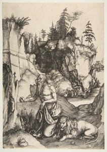 Saint Jérôme dans la pénitence - Albrecht Dürer