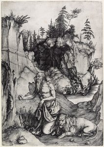 Saint Jérôme en pénitence, vers 1497 - Albrecht Dürer