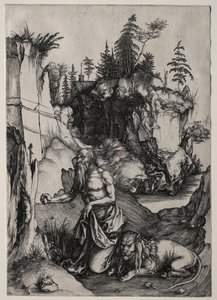 Saint Jérôme en pénitence - Albrecht Dürer