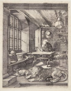 Saint Jérôme dans son étude - Albrecht Dürer
