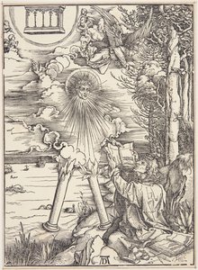 Saint Jean dévorant le livre - Albrecht Dürer