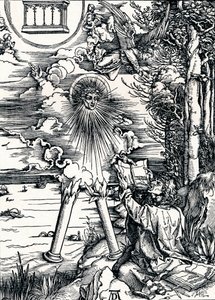 Saint Jean dévorant le livre, 1498 - Albrecht Dürer