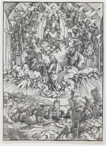 Saint Jean devant Dieu et les Anciens, de la série « L