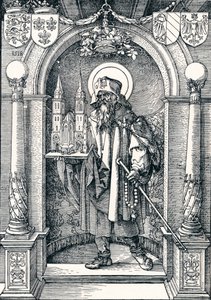 Saint Sebaldus dans la niche, 1518 1906 - Albrecht Dürer