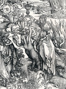 La Grande Prostituée de Babylone, 1498, 1906 - Albrecht Dürer