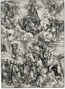 La Bête à Deux Cornes Comme un Agneau, c. 1497 - Albrecht Dürer