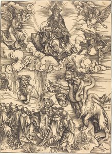 La Bête avec Deux Cornes comme un Agneau - Albrecht Dürer