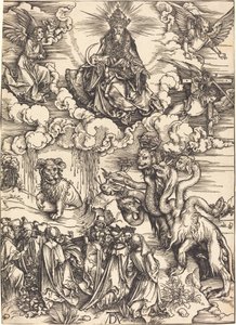 La Bête avec Deux Cornes comme un Agneau - Albrecht Dürer