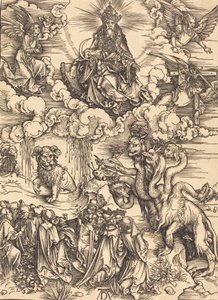 La Bête à deux cornes comme un agneau - Albrecht Dürer