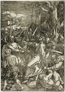 La trahison du Christ, de La Grande Passion - Albrecht Dürer