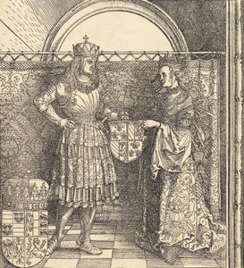 Les fiançailles de Maximilien avec Marie de Bourgogne - Albrecht Dürer