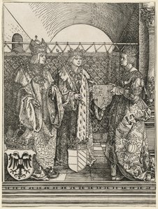 Les fiançailles de Philippe le Beau avec Jeanne de Castille - Albrecht Dürer