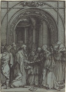 Les fiançailles de la Vierge - Albrecht Dürer