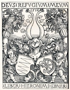 Ex-libris de Jérôme Ebner, 1516 1906 - Albrecht Dürer