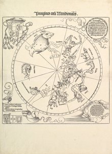 Le globe céleste - Hémisphère sud, 1515 - Albrecht Dürer