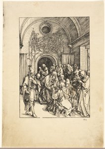 La Circoncision du Christ, de La Vie de la Vierge - Albrecht Dürer
