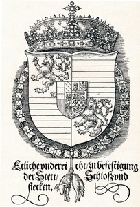 Les armoiries de Ferdinand I, roi de Hongrie et de Bohême, 1527 1906