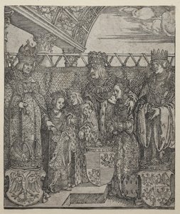 Le Congrès des Princes à Vienne - Albrecht Dürer